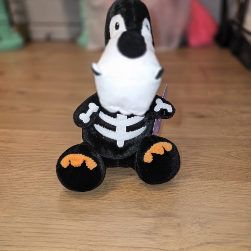 Black and White Plush